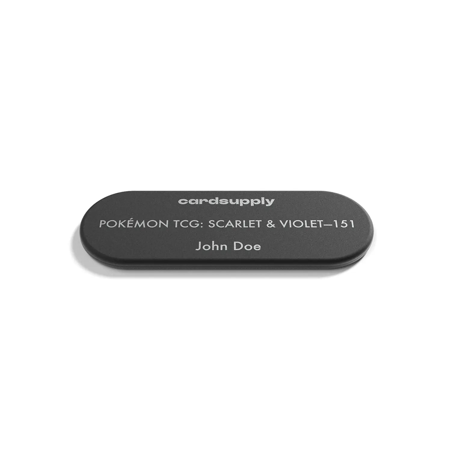 Magnetisches Namensschild